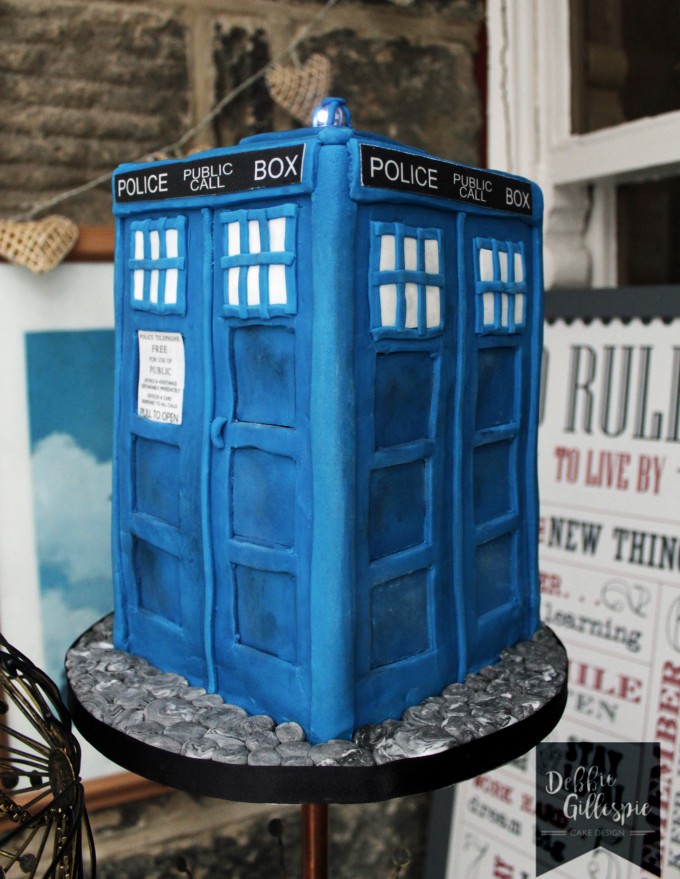 Doctor Who Wedding cake