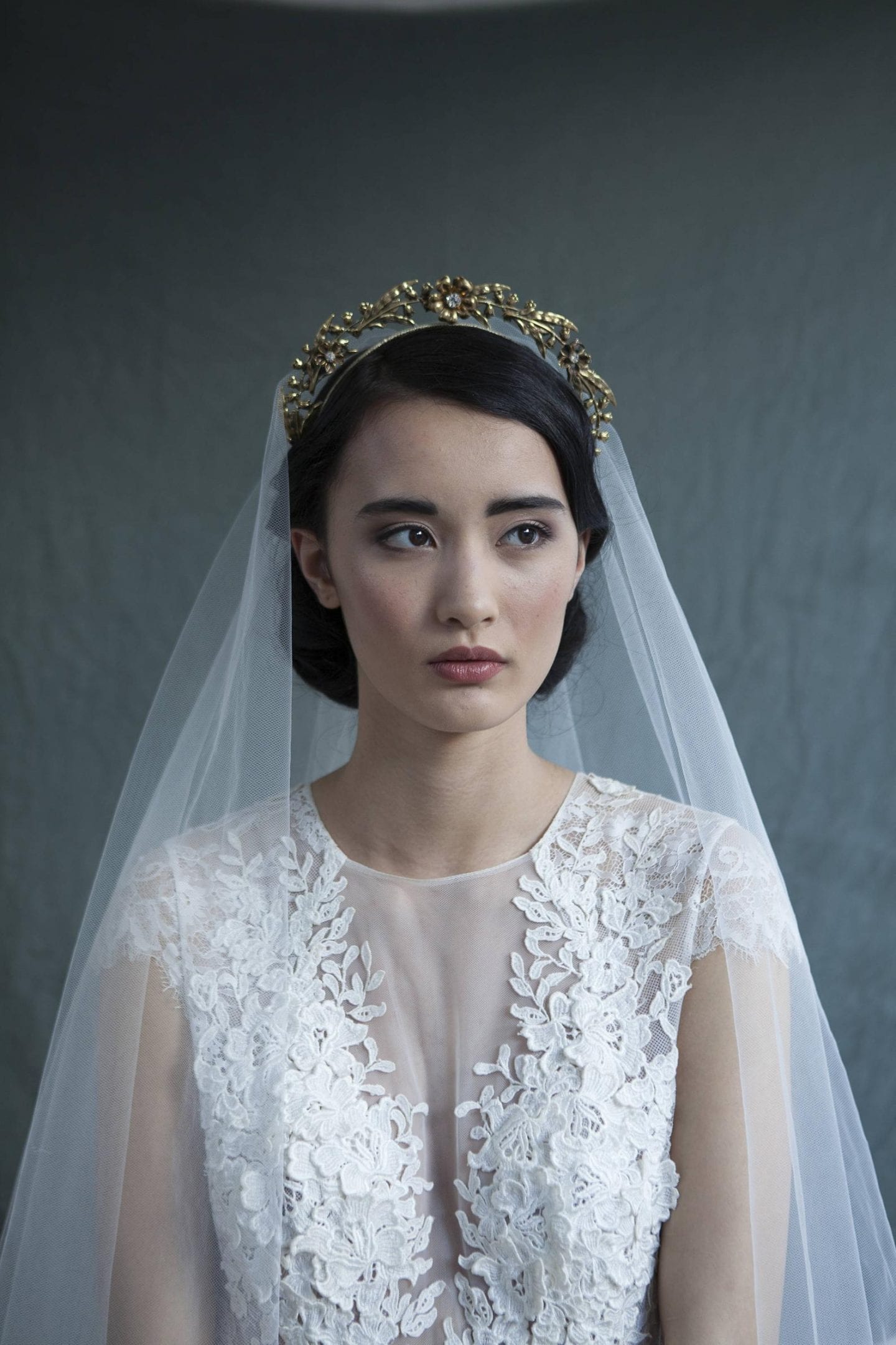 Wedding Veil with Crown Headband Veil for Girls Ustay Flower Girl Veil 