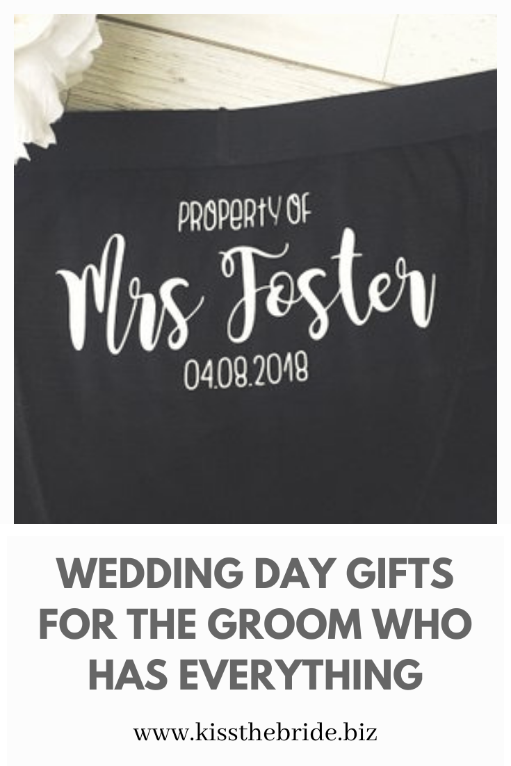 Wedding day gift ideas