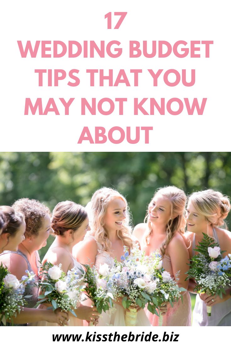 Wedding budget tips and advice