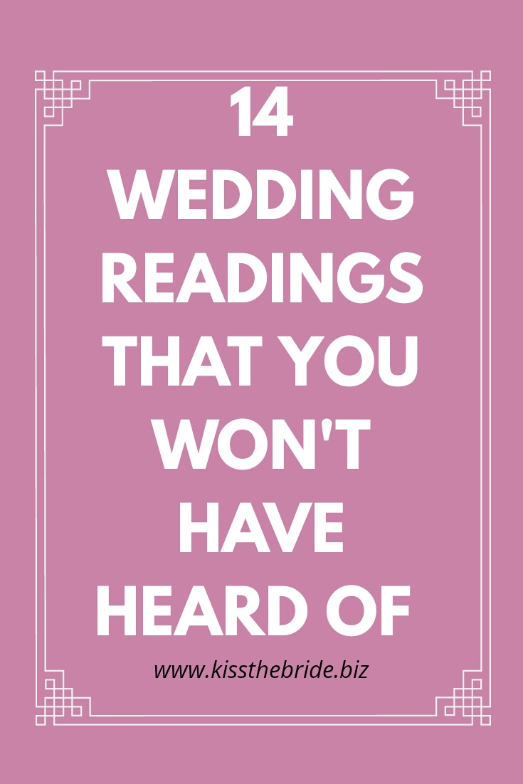 Wedding readings