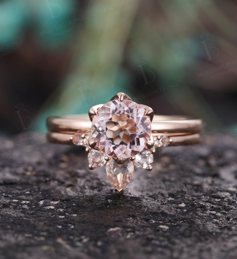 Pink Diamond engagement ring