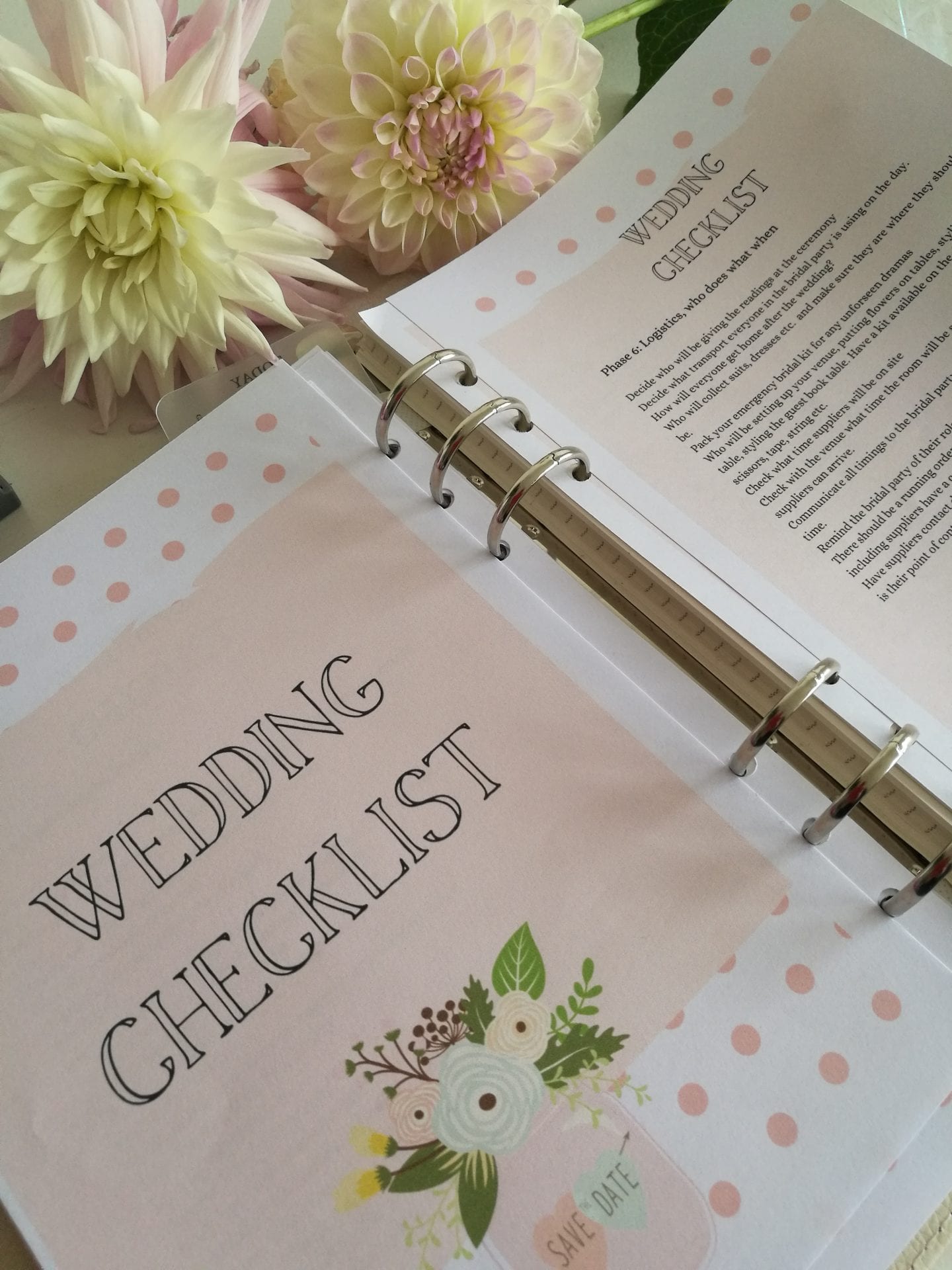 Wedding checklists