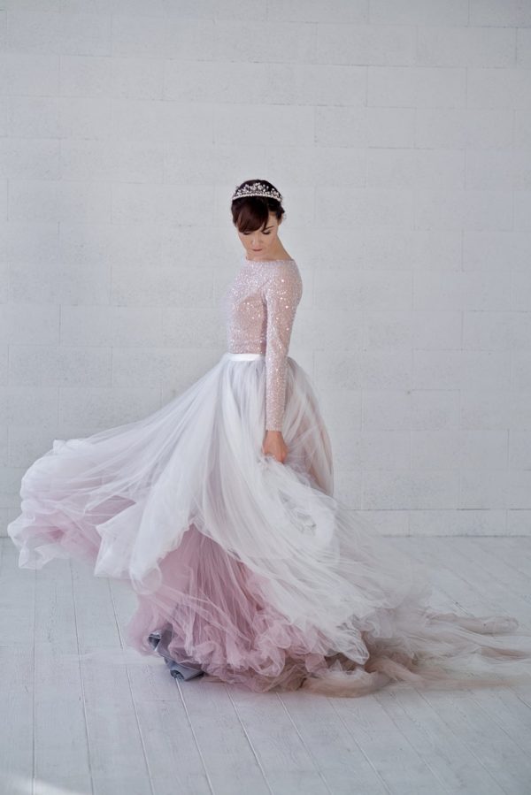 18 beautiful Ombre wedding dresses ~ KISS THE BRIDE MAGAZINE