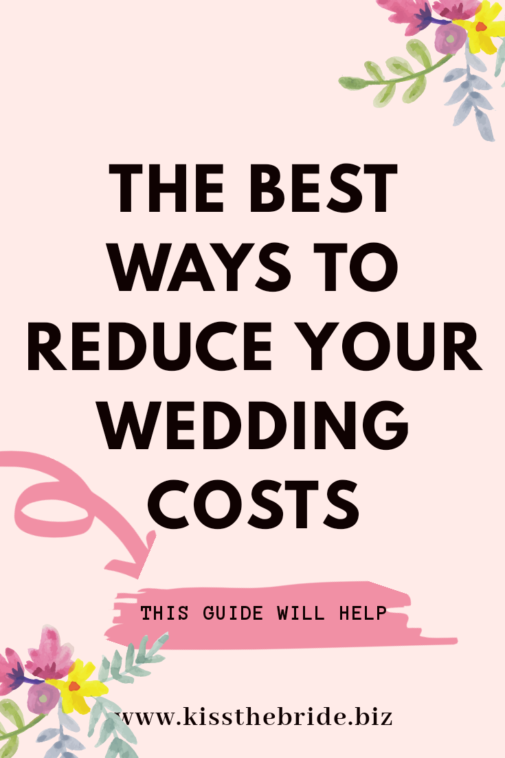 Money saving wedding tips