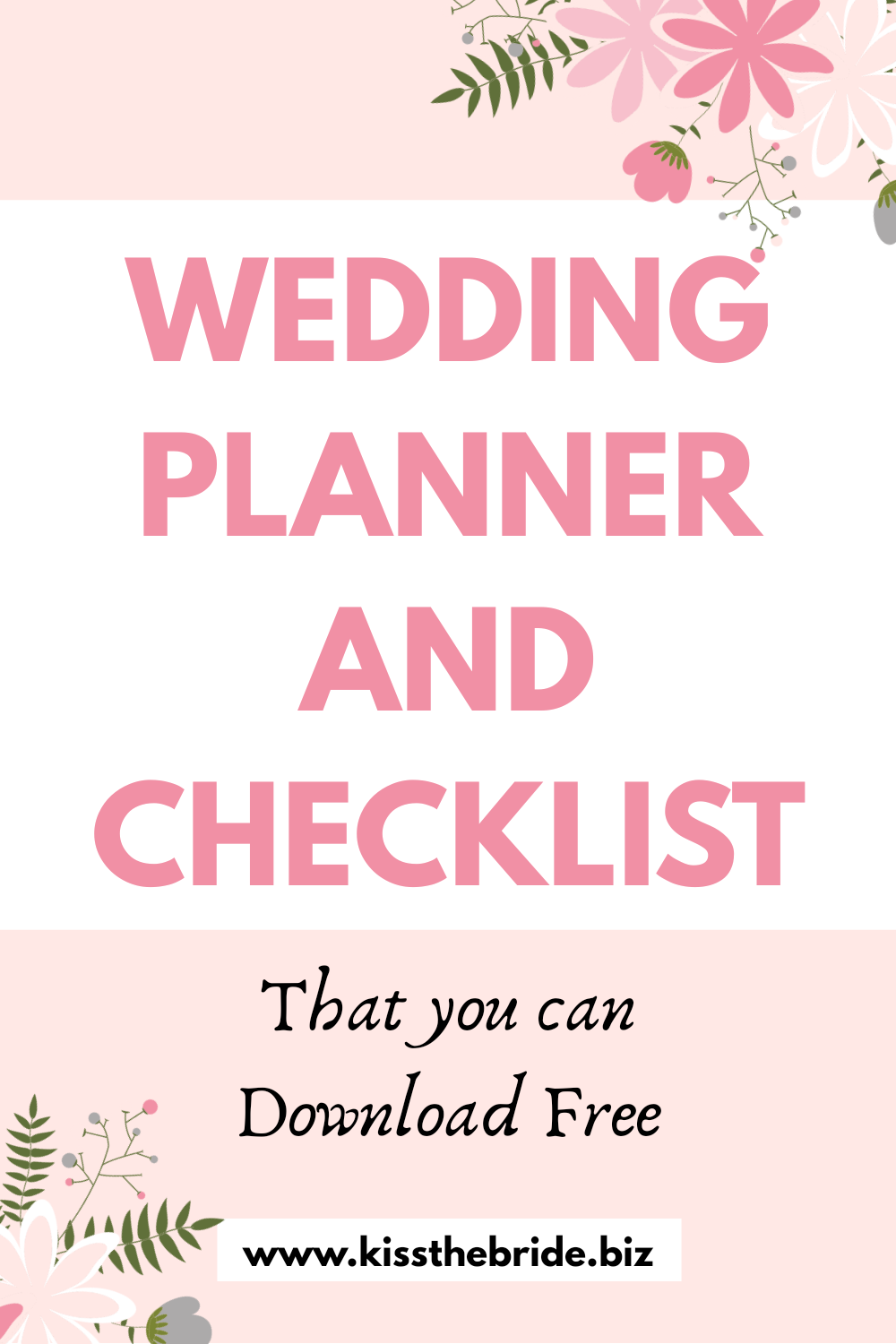 Wedding Planner and checklist