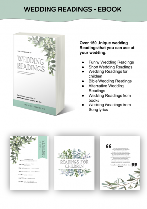 wedding readings sample