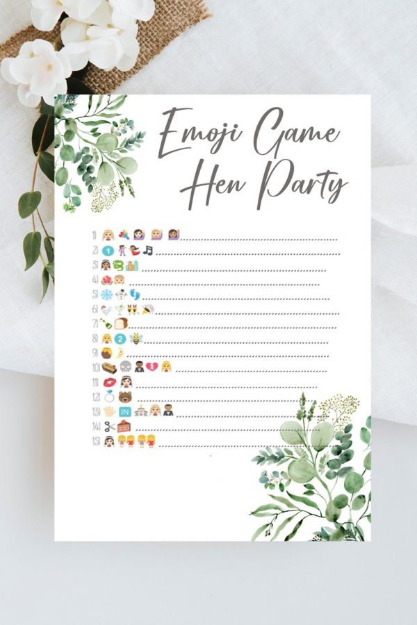 Best Hen Party printable game ideas ~ KISS THE BRIDE MAGAZINE