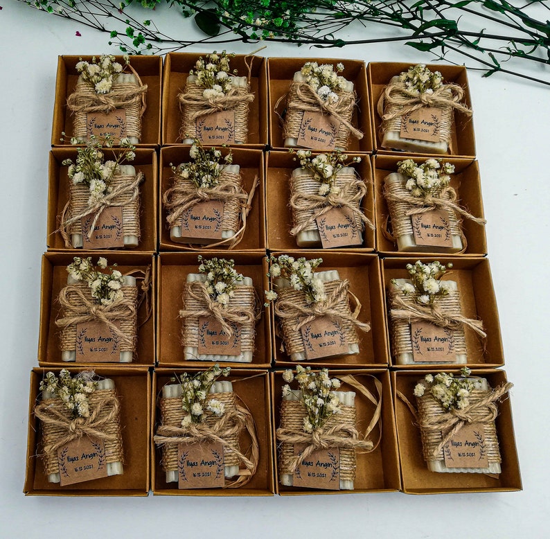 Rustic Wedding Favours
