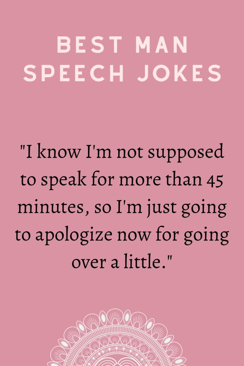 23 Best Man speech jokes KISS THE BRIDE MAGAZINE